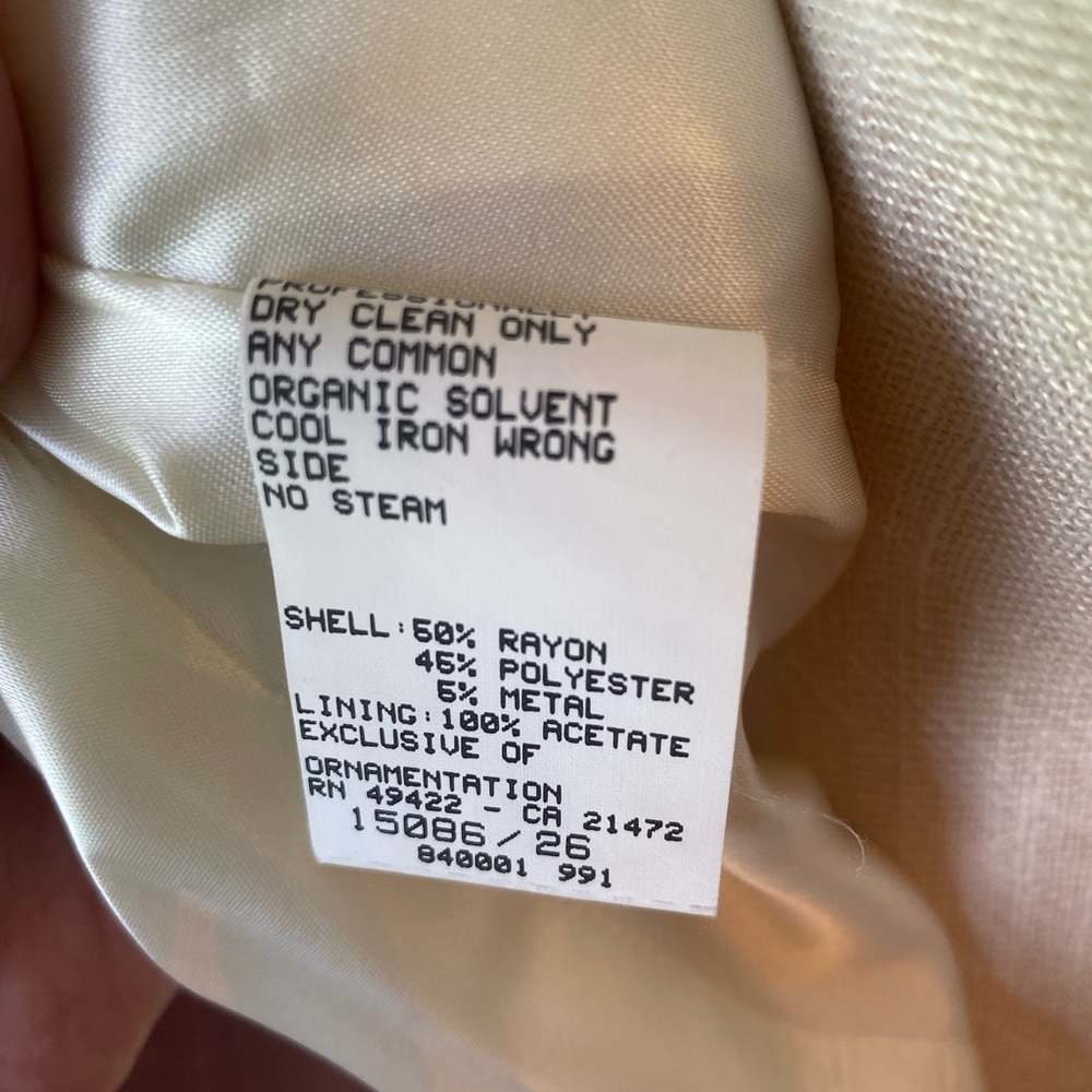 ❌SOLD❌ VTG SCOTT MCCLINTOCK PROM EVENING DRESS SIZE 8 - Picture 6 of 10